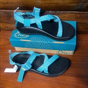 Chaco Kids Z1 Ecotread Sandals - Blue